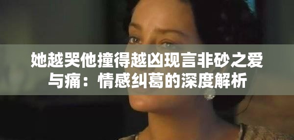 她越哭他撞得越凶现言非砂之爱与痛：情感纠葛的深度解析